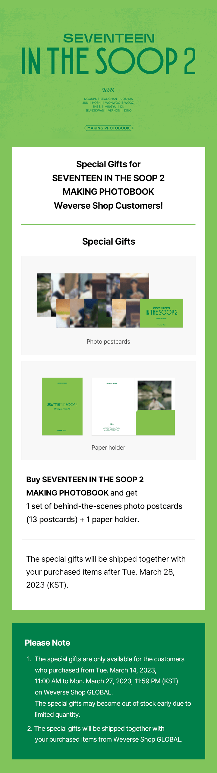 SEVENTEEN IN THE SOOP 2 MAKING PHOTOBOOK